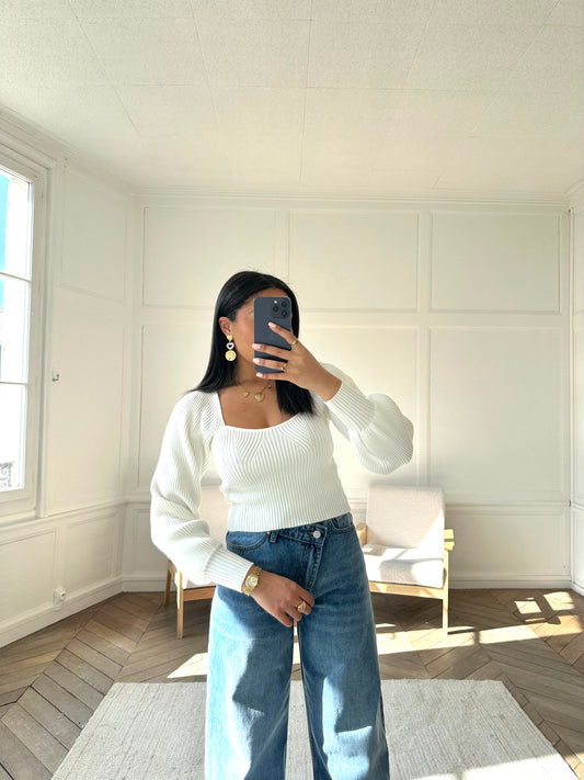 Pull Marie - blanc