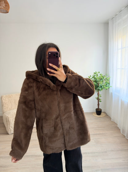 Veste fourrure Lio