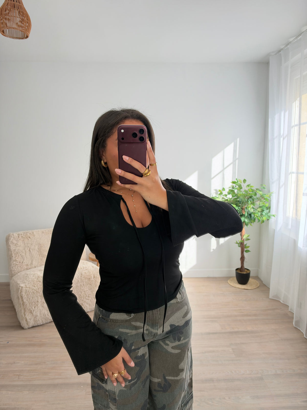 Top Jess - noir