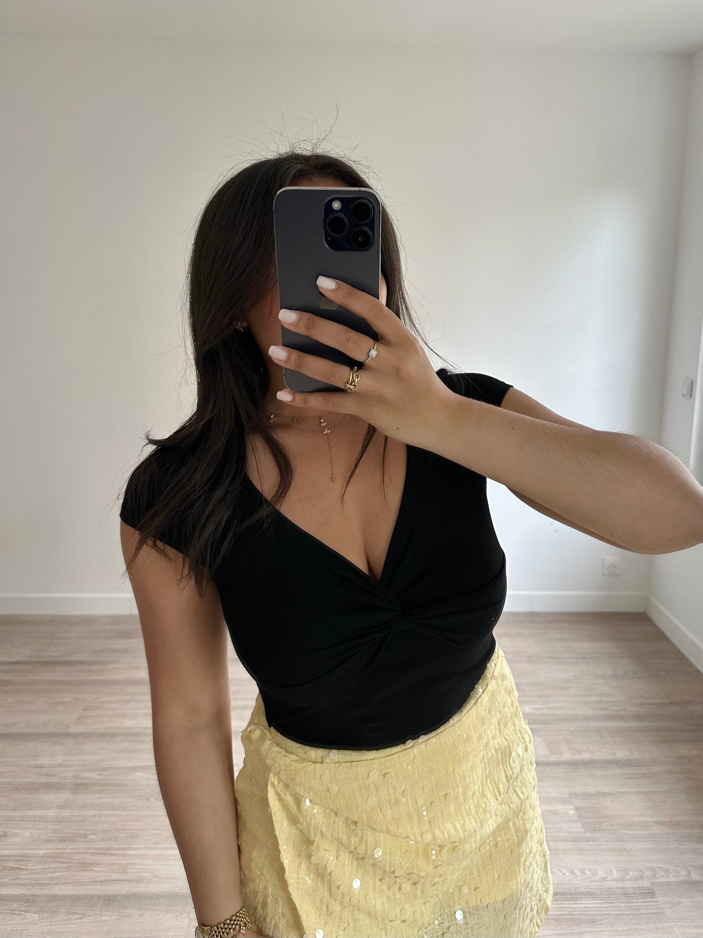 T-shirt Célina - noir