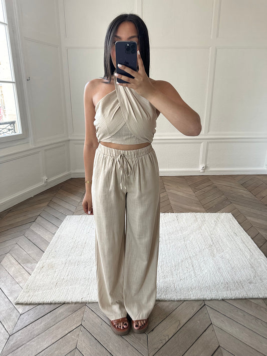 Ensemble en lin Sonia
