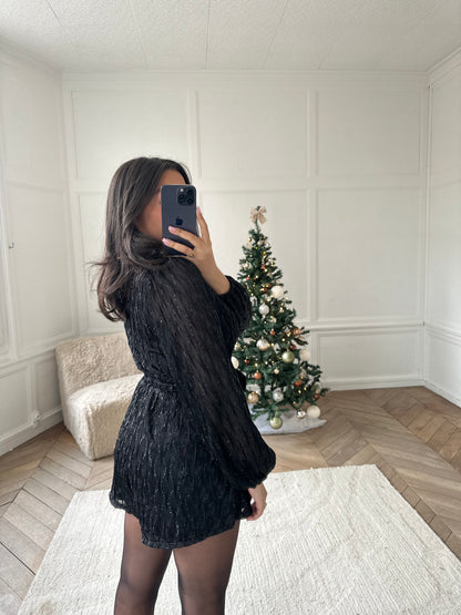 Combi-short Chloé - noir