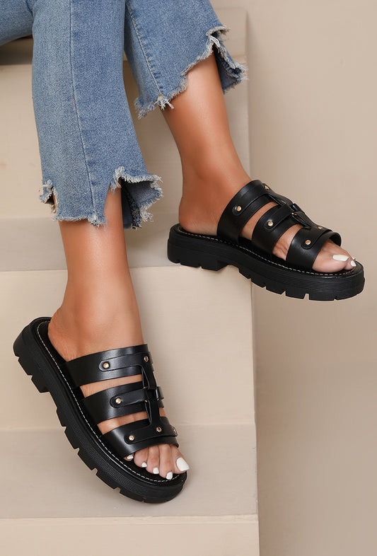 Sandales Jovana - noir