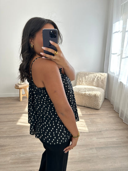 Top à pois  Claude