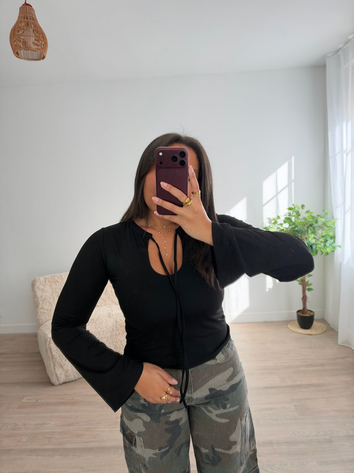 Top Jess - noir
