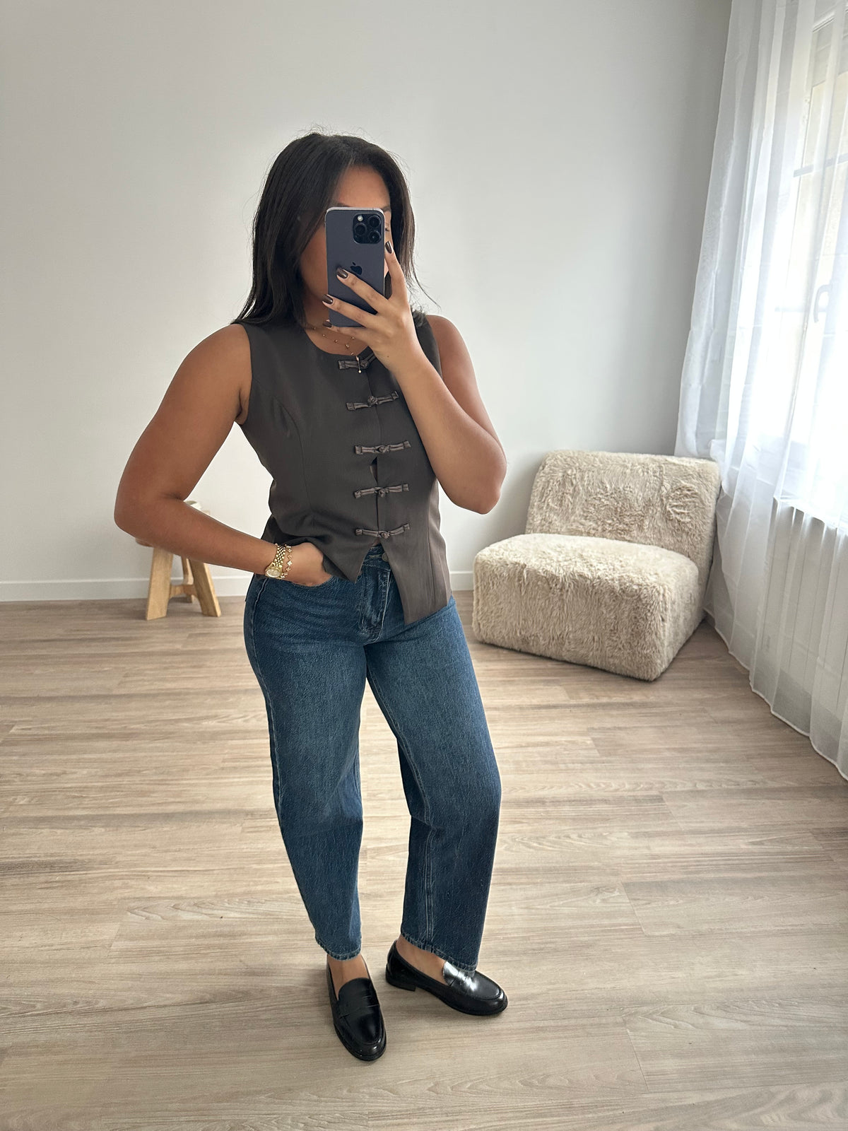 Gilet tailleur officier