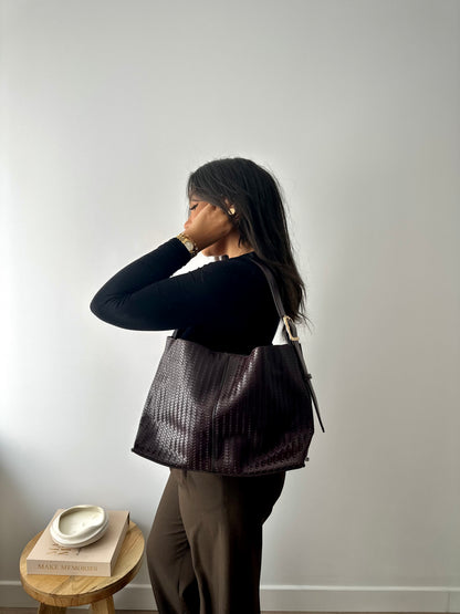 Sac Agnès - bordeaux