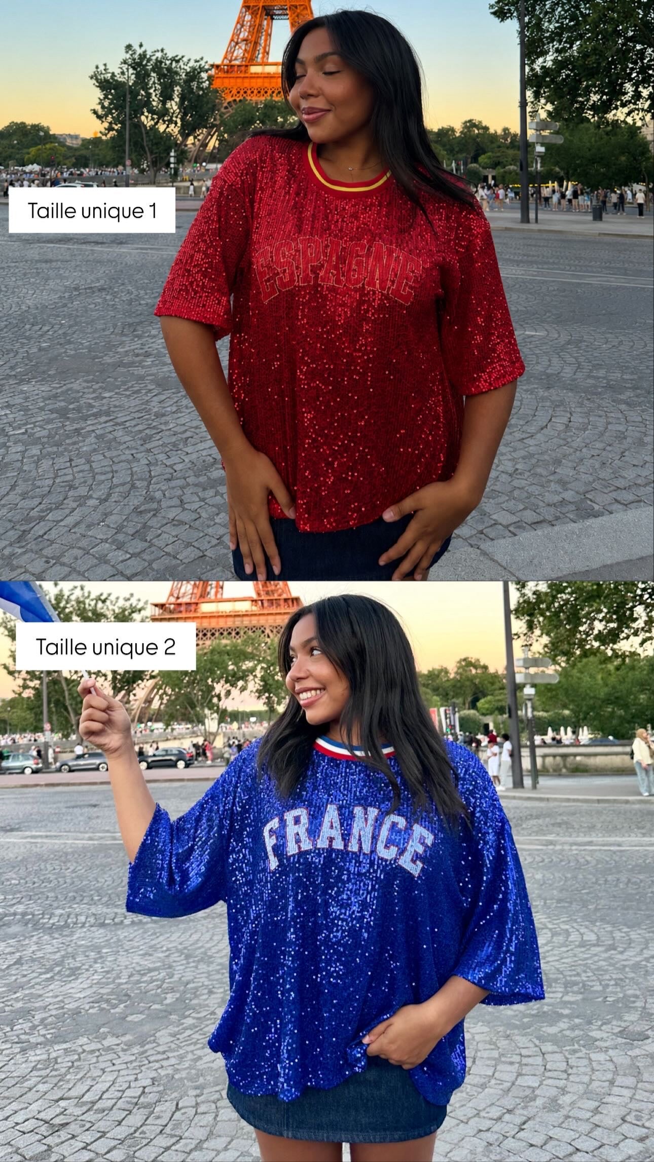 T-shirt à sequins - Belgique