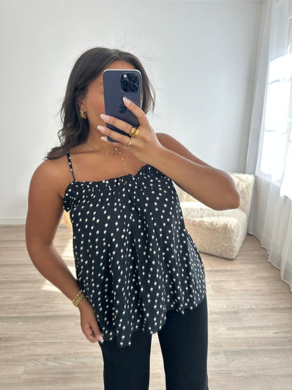 Top à pois  Claude