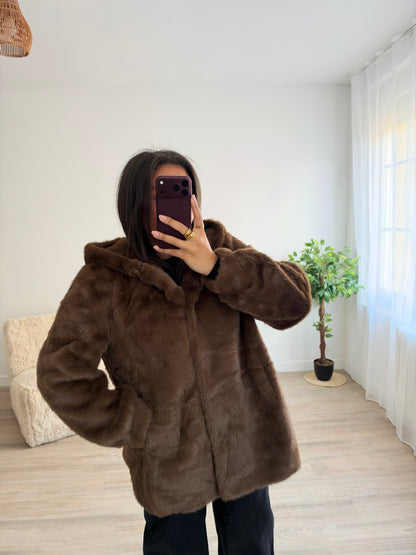 Veste fourrure Lio