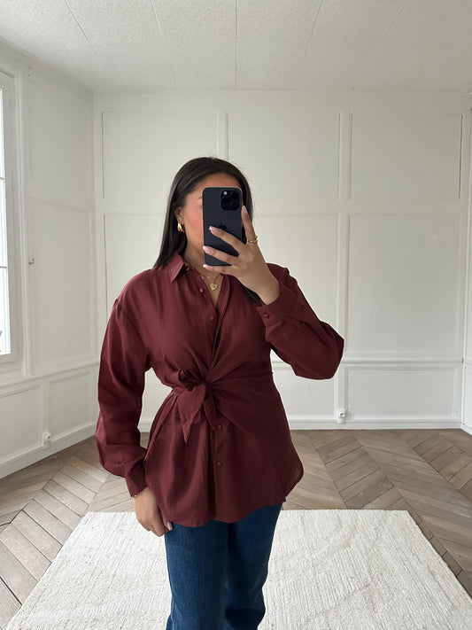 Chemise Fanny - brique