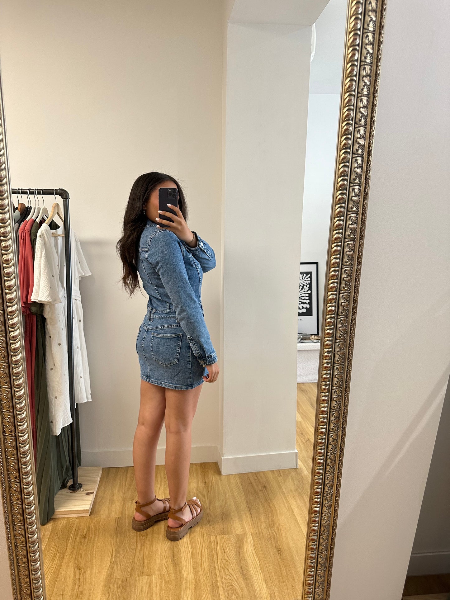 Robe en jean