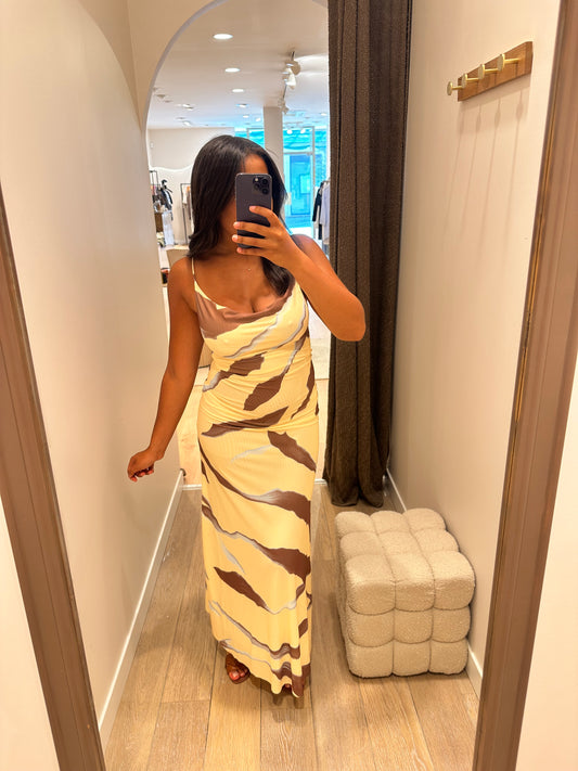 Robe Sellia - jaune