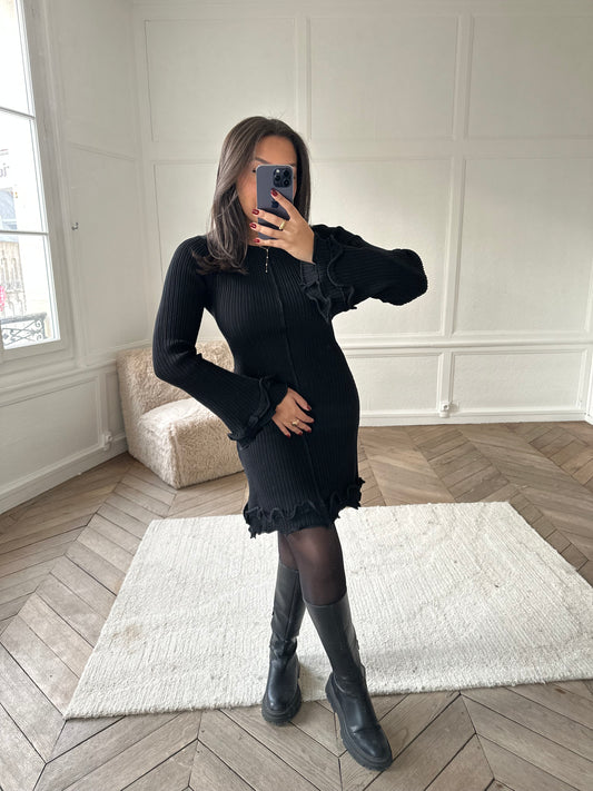 Robe en maille Clothilde