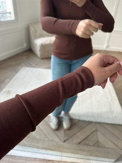 Top côtelé basique - 3 coloris