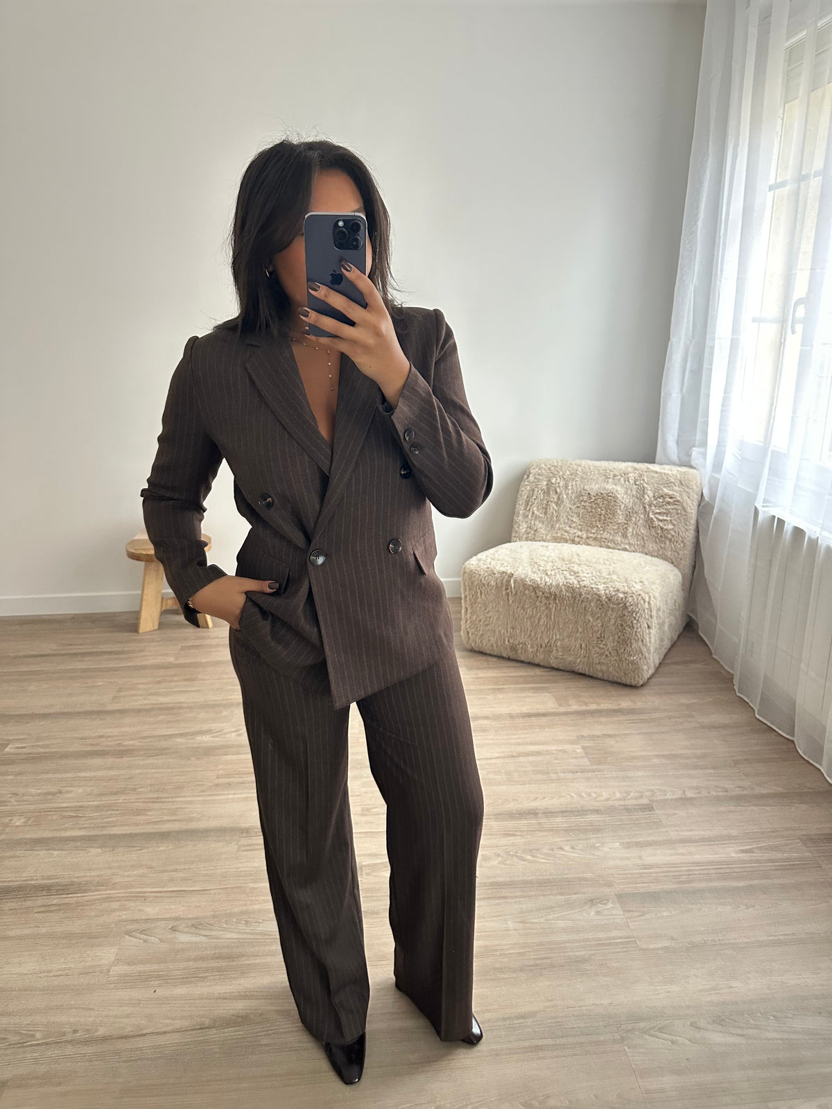 Pantalon Maurice - choco