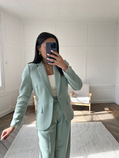 Blazer Tania - vert d'eau