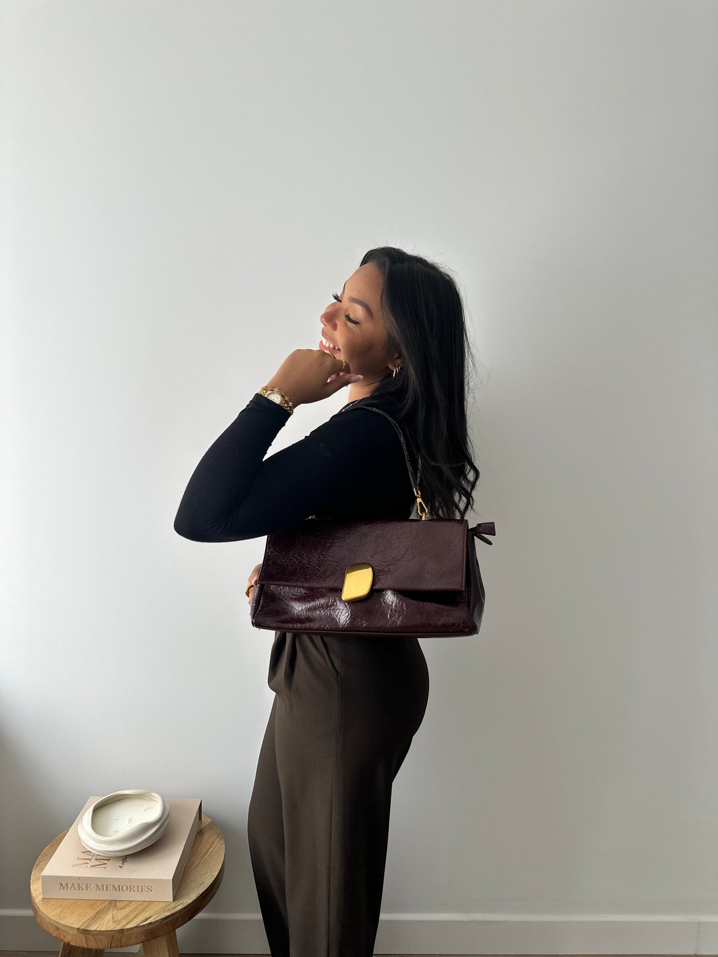 Sac Odette - bordeaux
