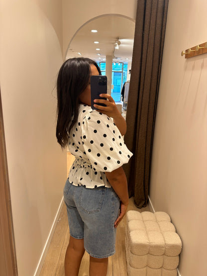 Top à pois