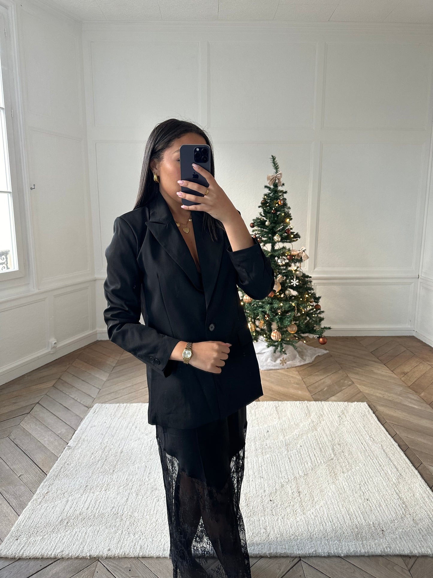 Blazer noir Maeva