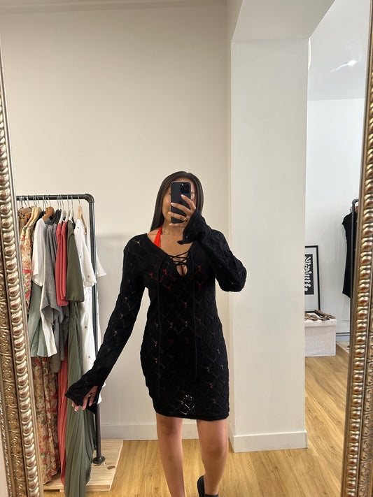 Robe de plage - noir