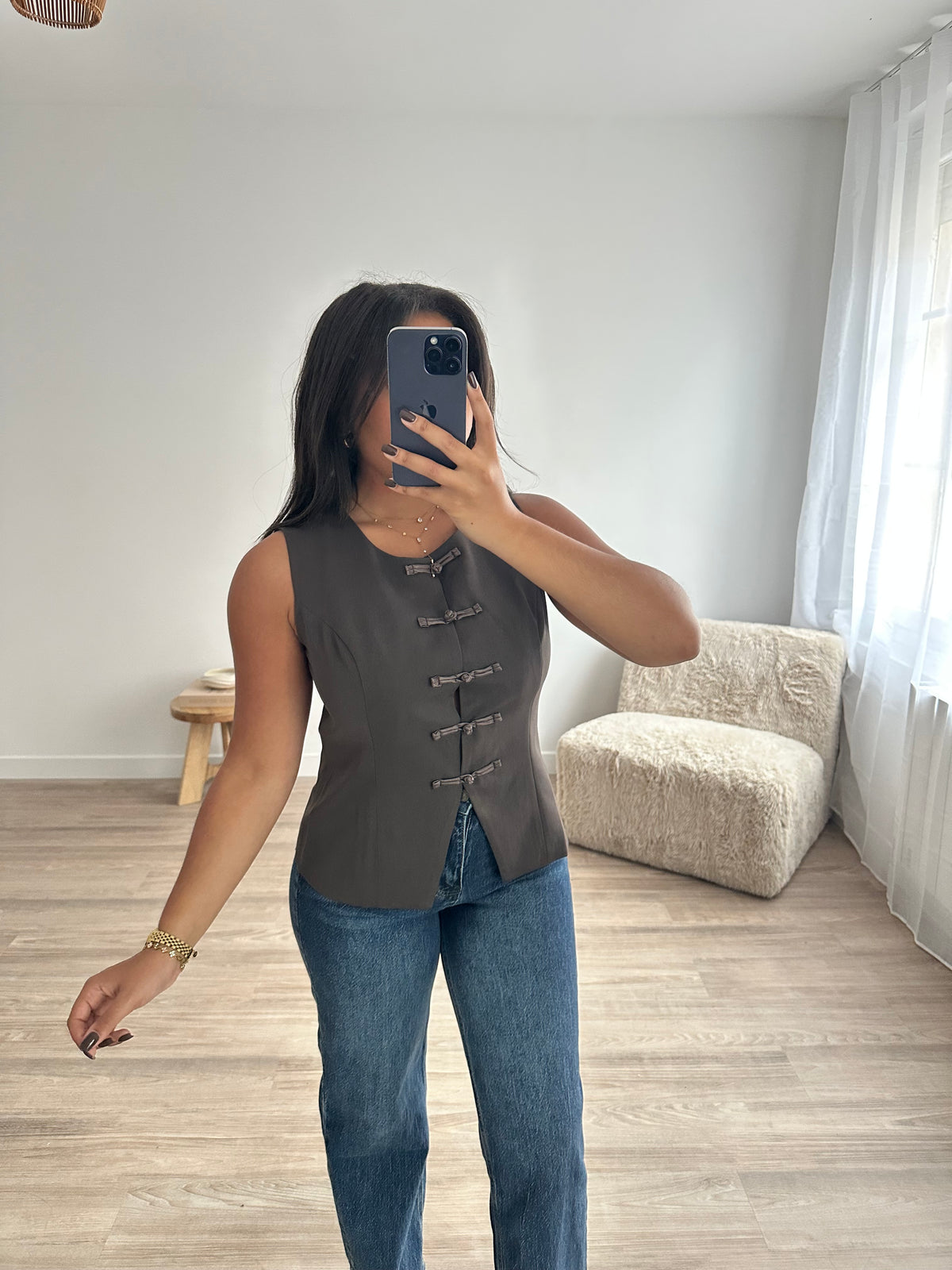 Gilet tailleur officier