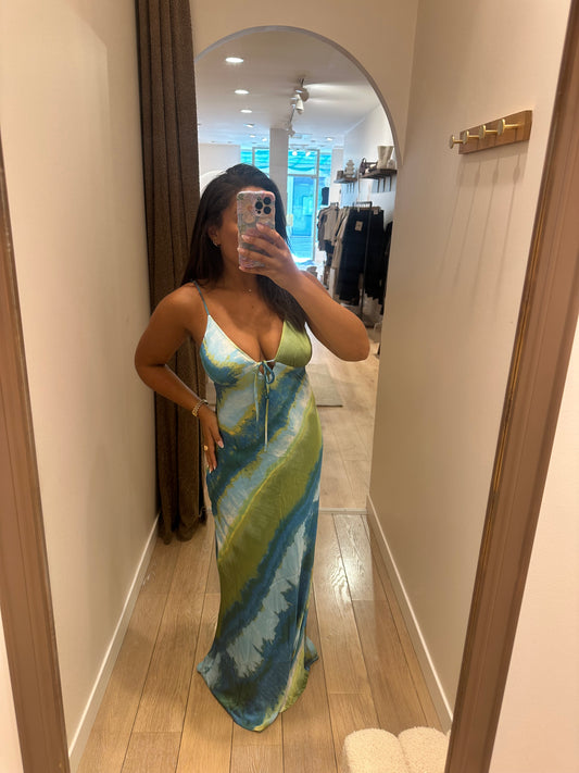 Robe Faustine - bleu