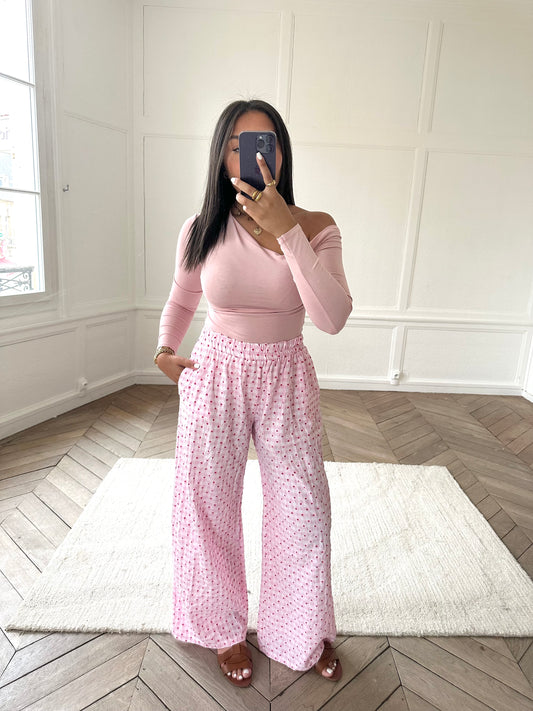 Pantalon coeurs