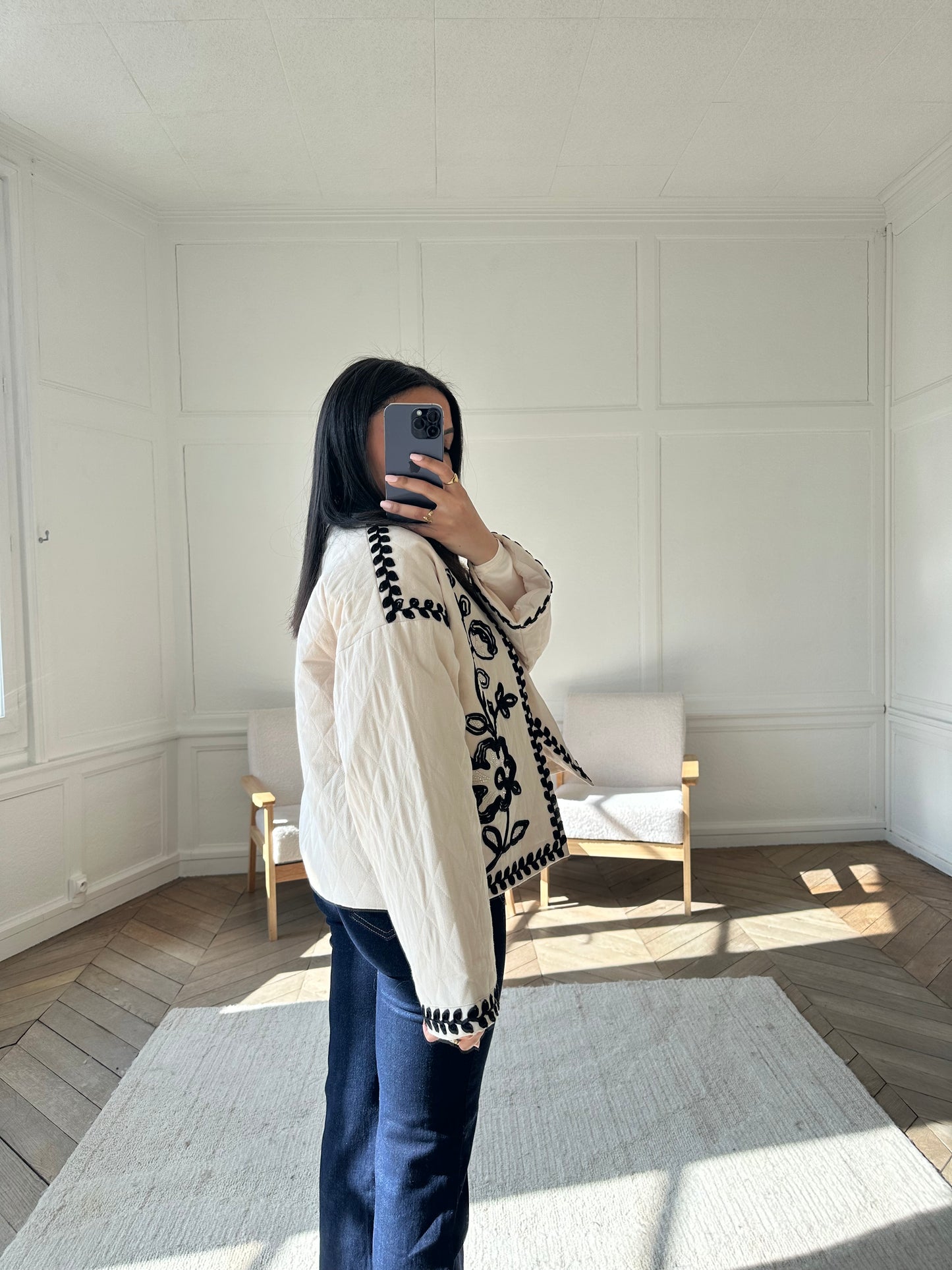 Veste matelassée Flora