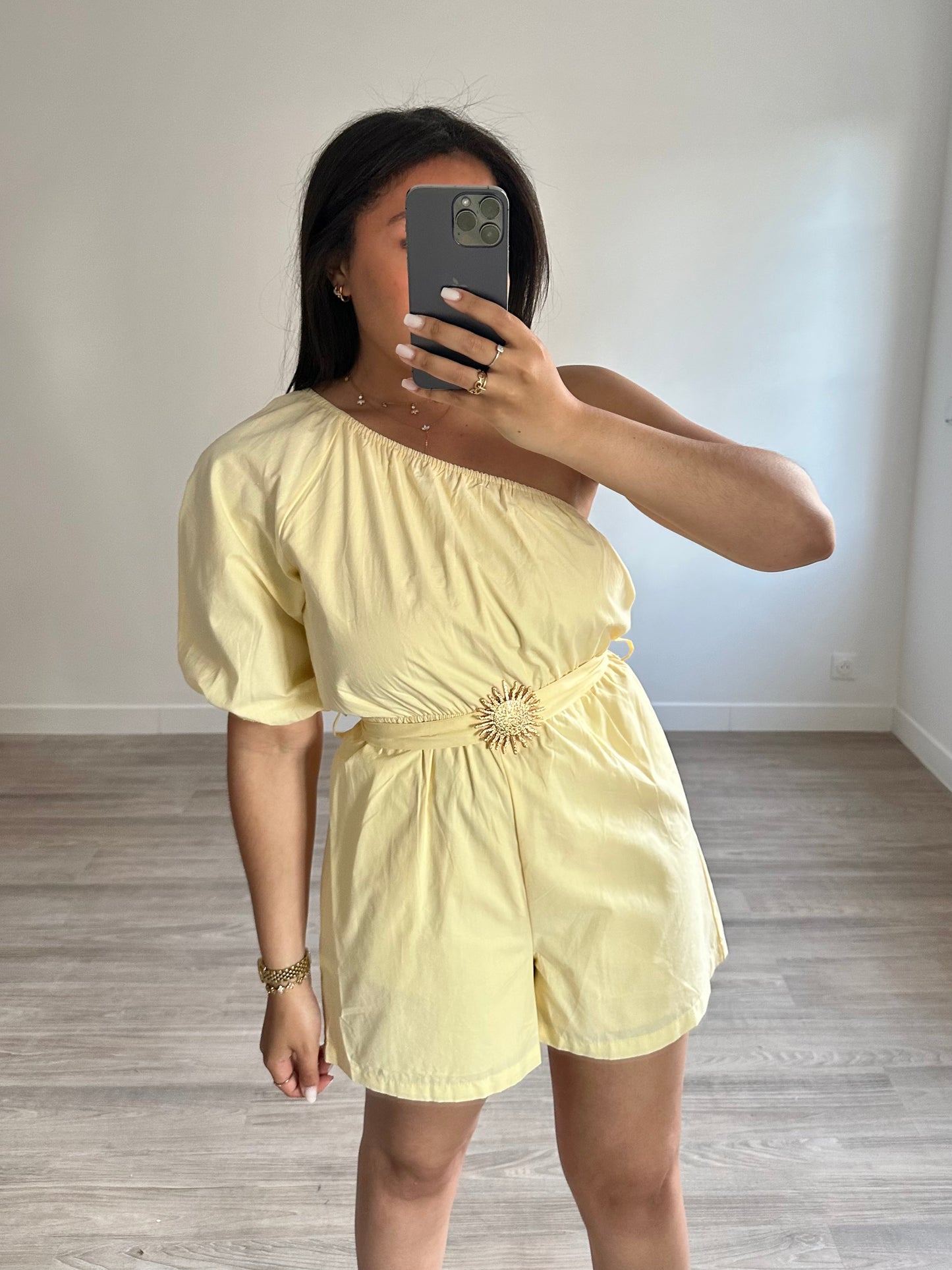 Combi-short Sunny - jaune
