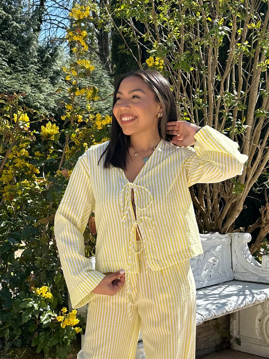 Blouse Athéna - jaune