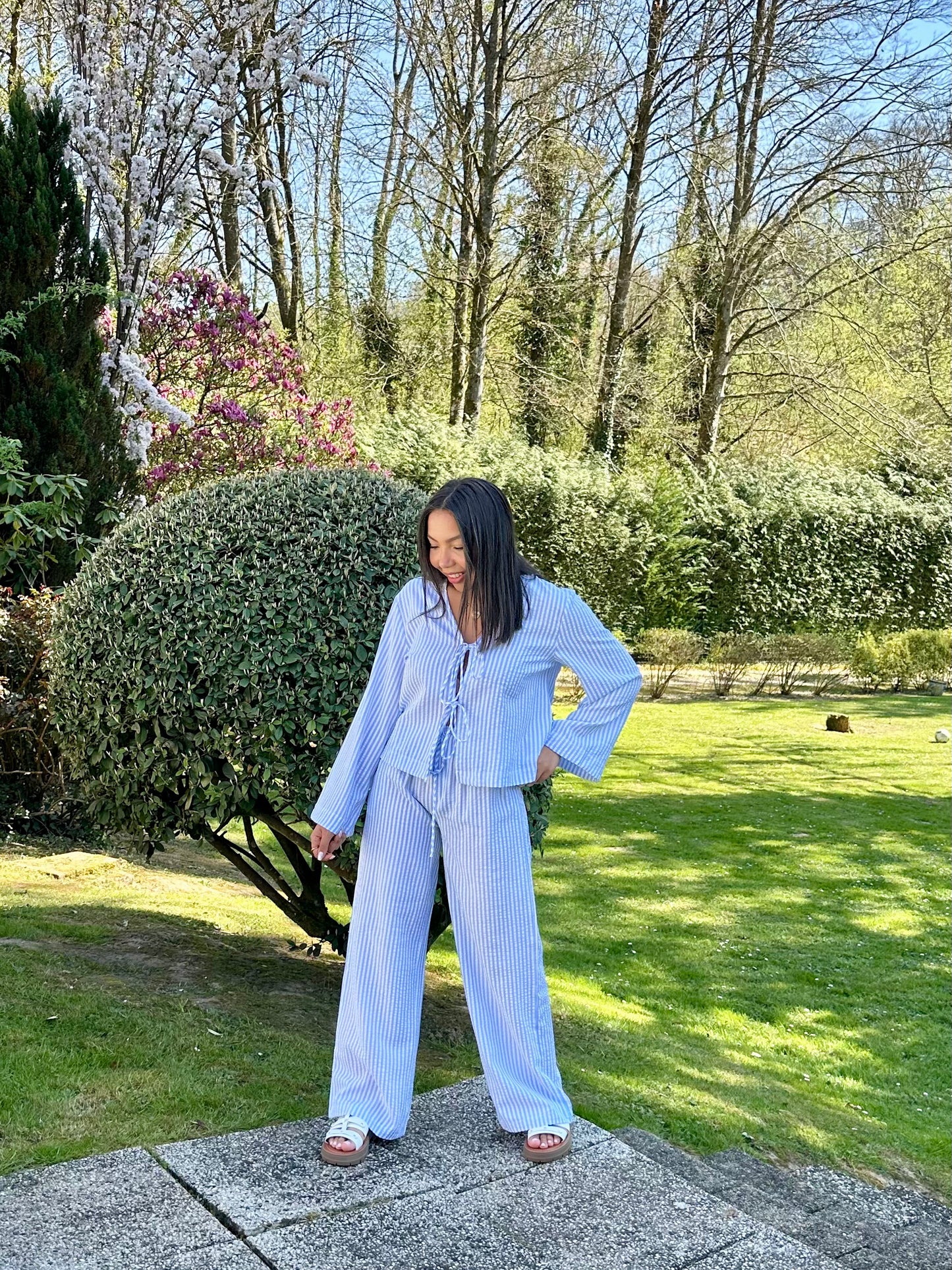 Pantalon Athéna - bleu