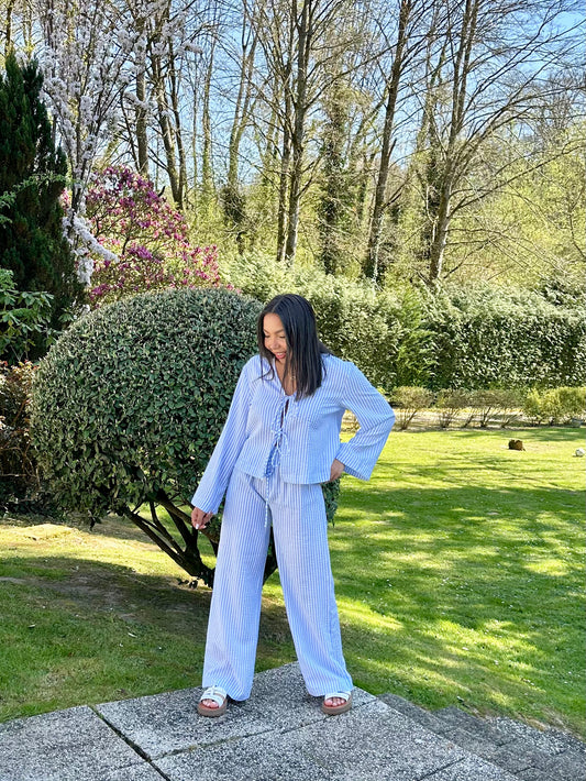 Pantalon Athéna - bleu