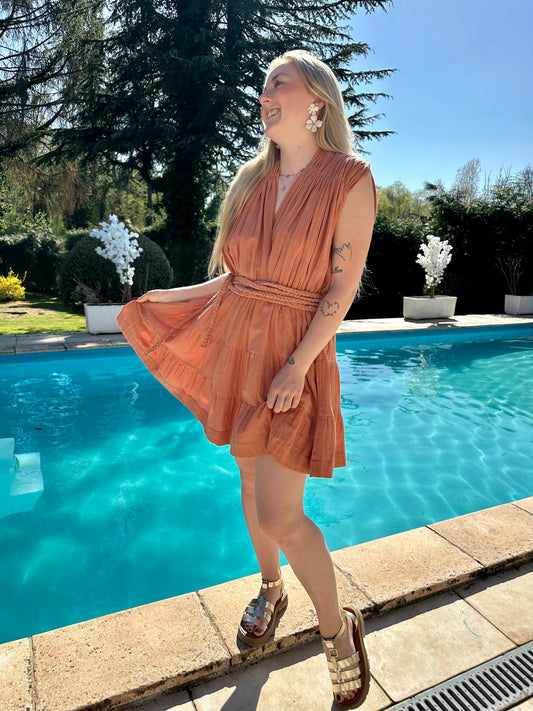 Robe Olivia - terracotta