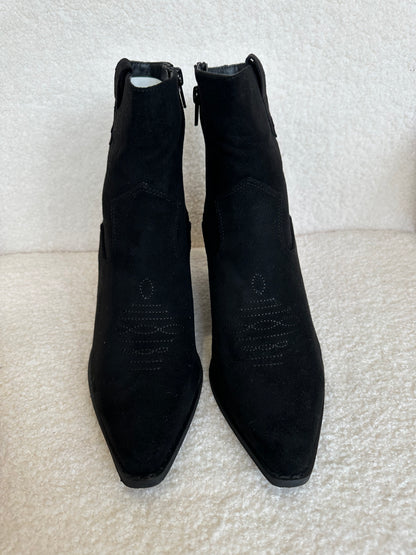 Bottines santiag noires