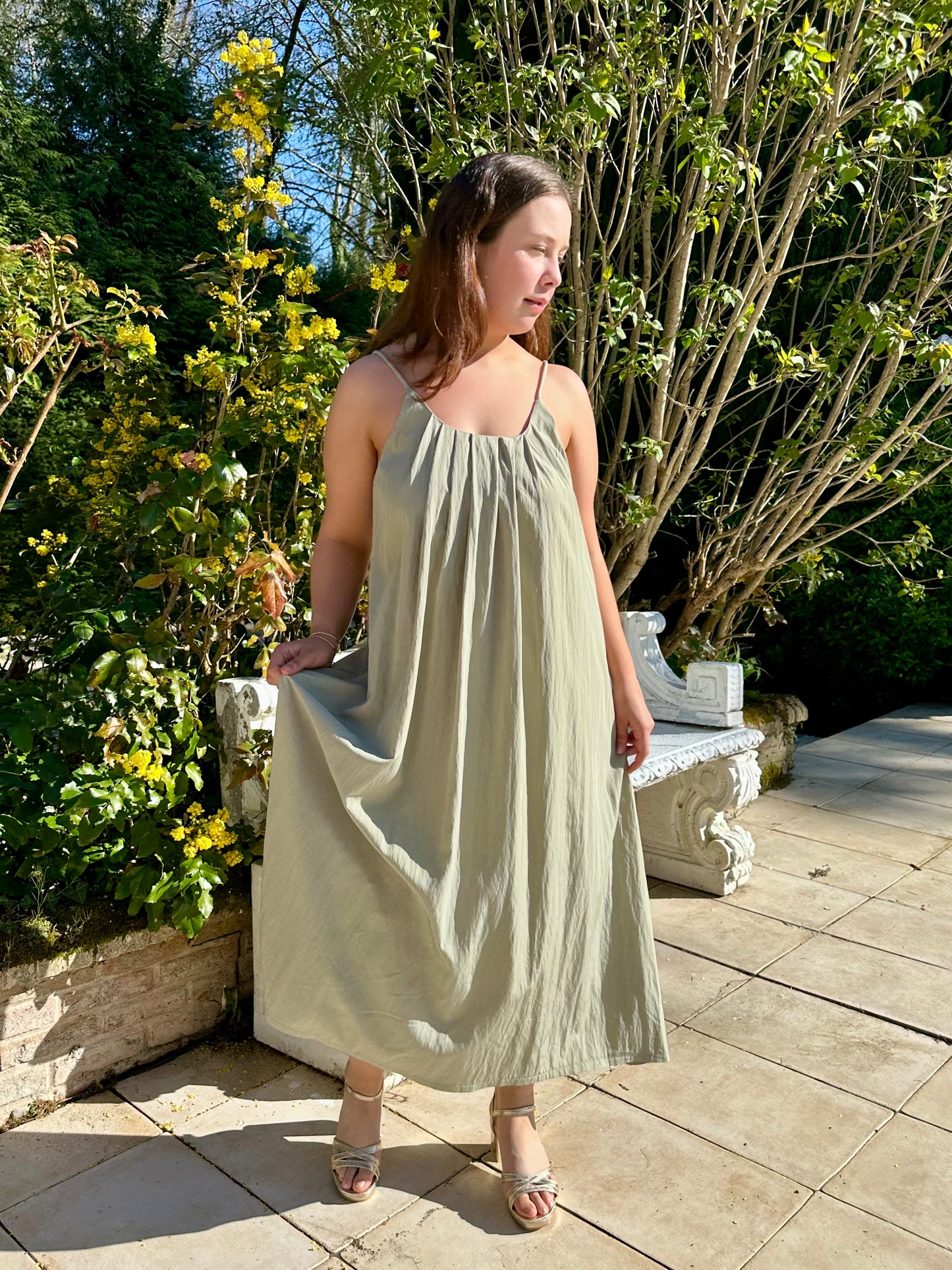 Robe Mathilde - kaki