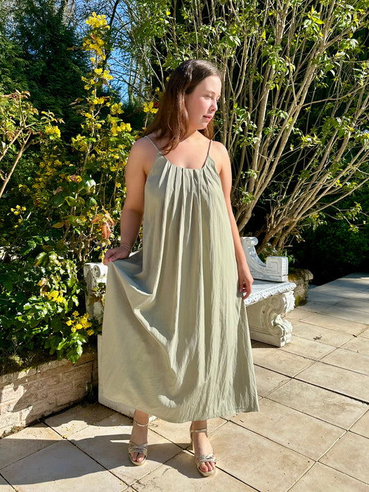Robe Mathilde - kaki