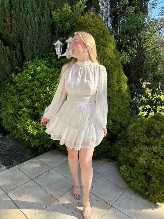 Robe Ines - blanc
