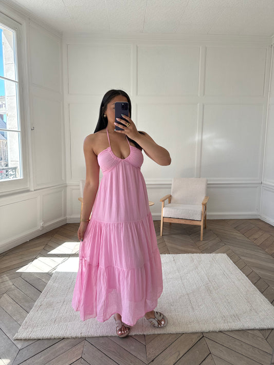 Robe en voile de coton Célia