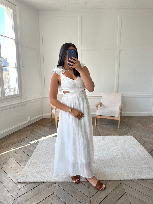 Robe Alyzée - blanc