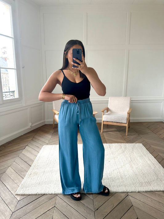 Pantalon en tencel