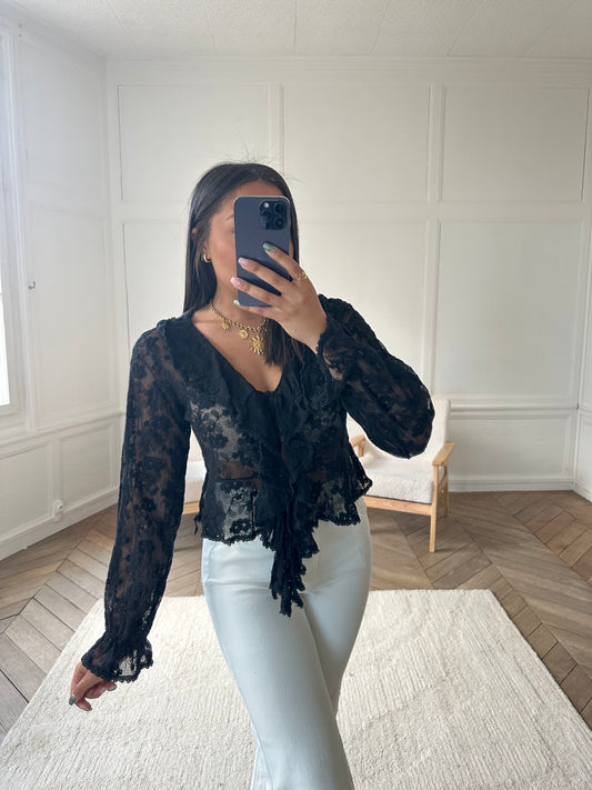 Blouse Armelle - noir