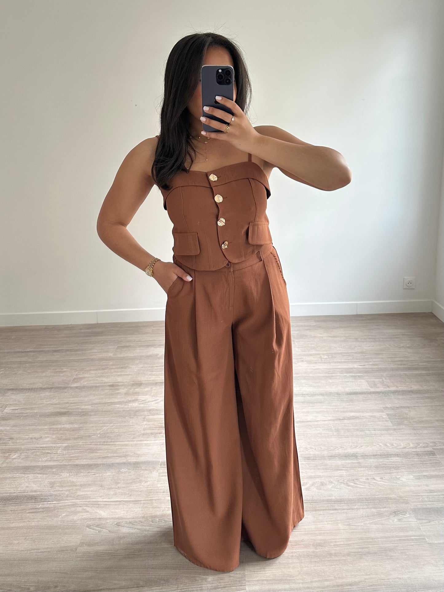Pantalon Callie - Camel
