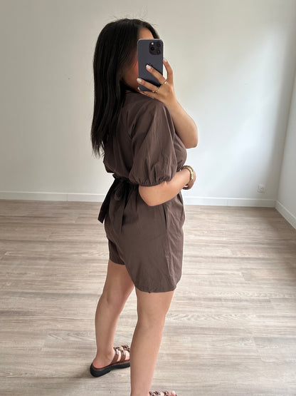 Combi-short Sunny - marron