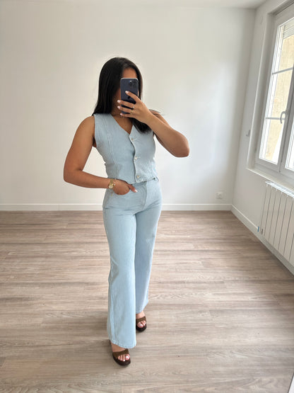 Pantalon rayé Massilia