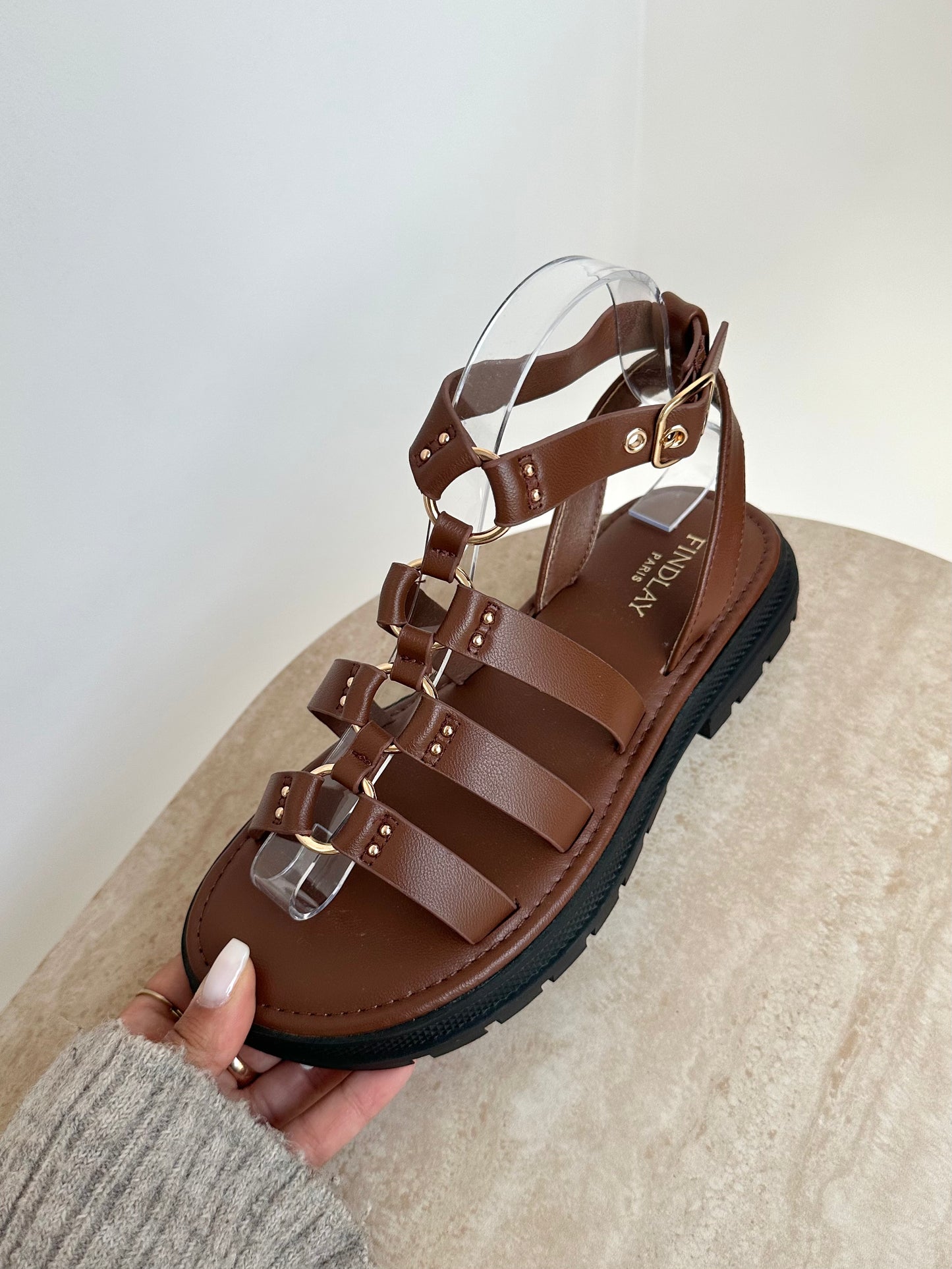 Sandales Spar - choco