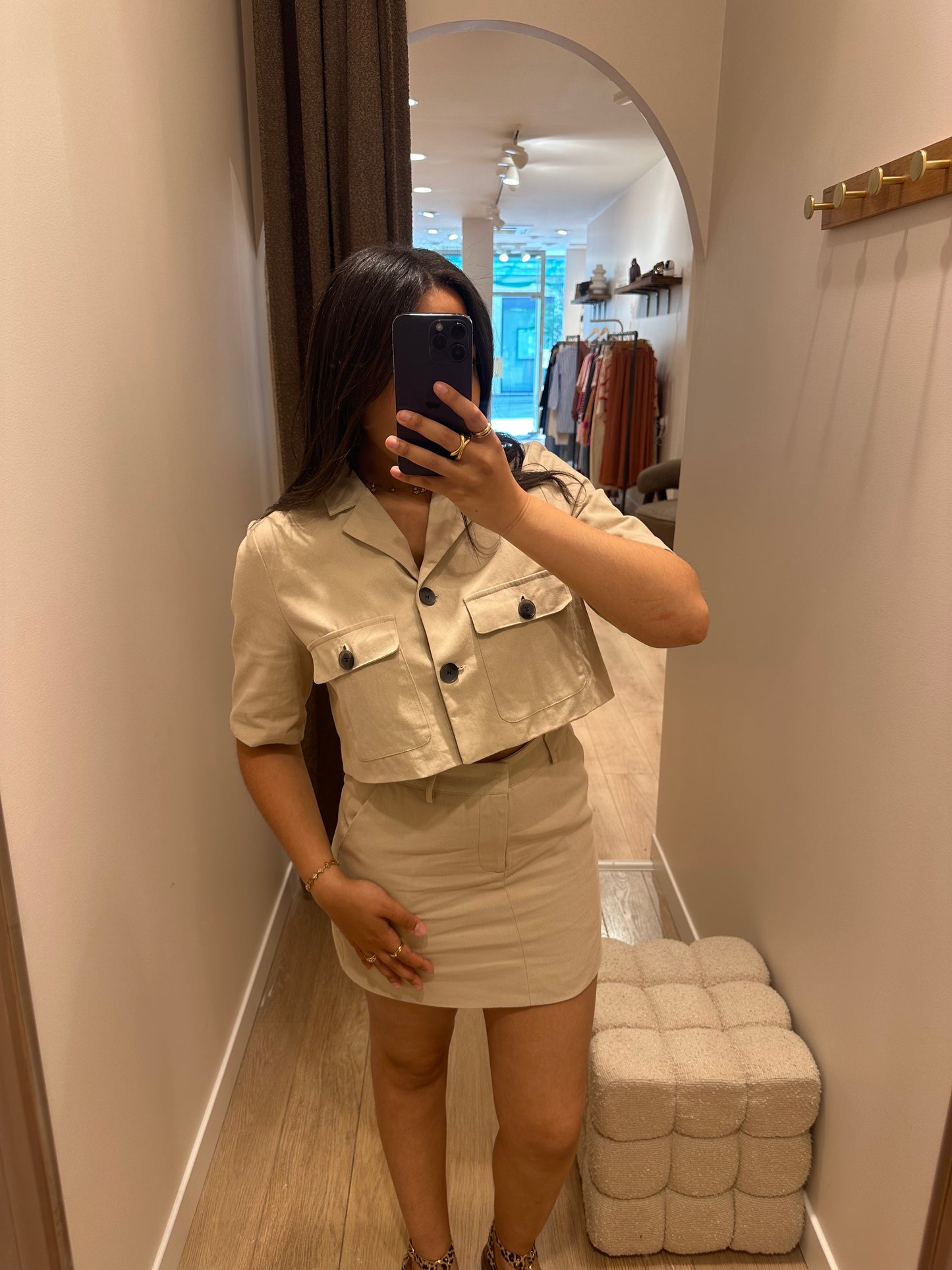 Veste manches courtes Perry
