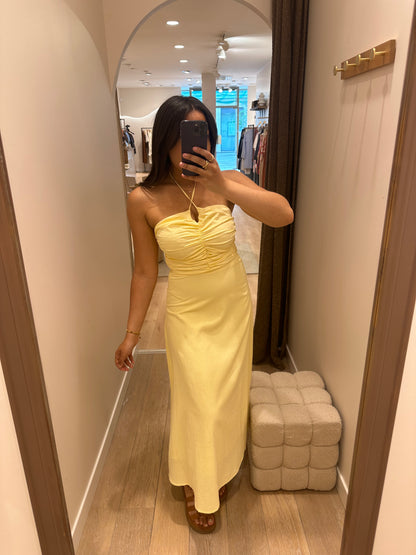 Robe Agathe - jaune