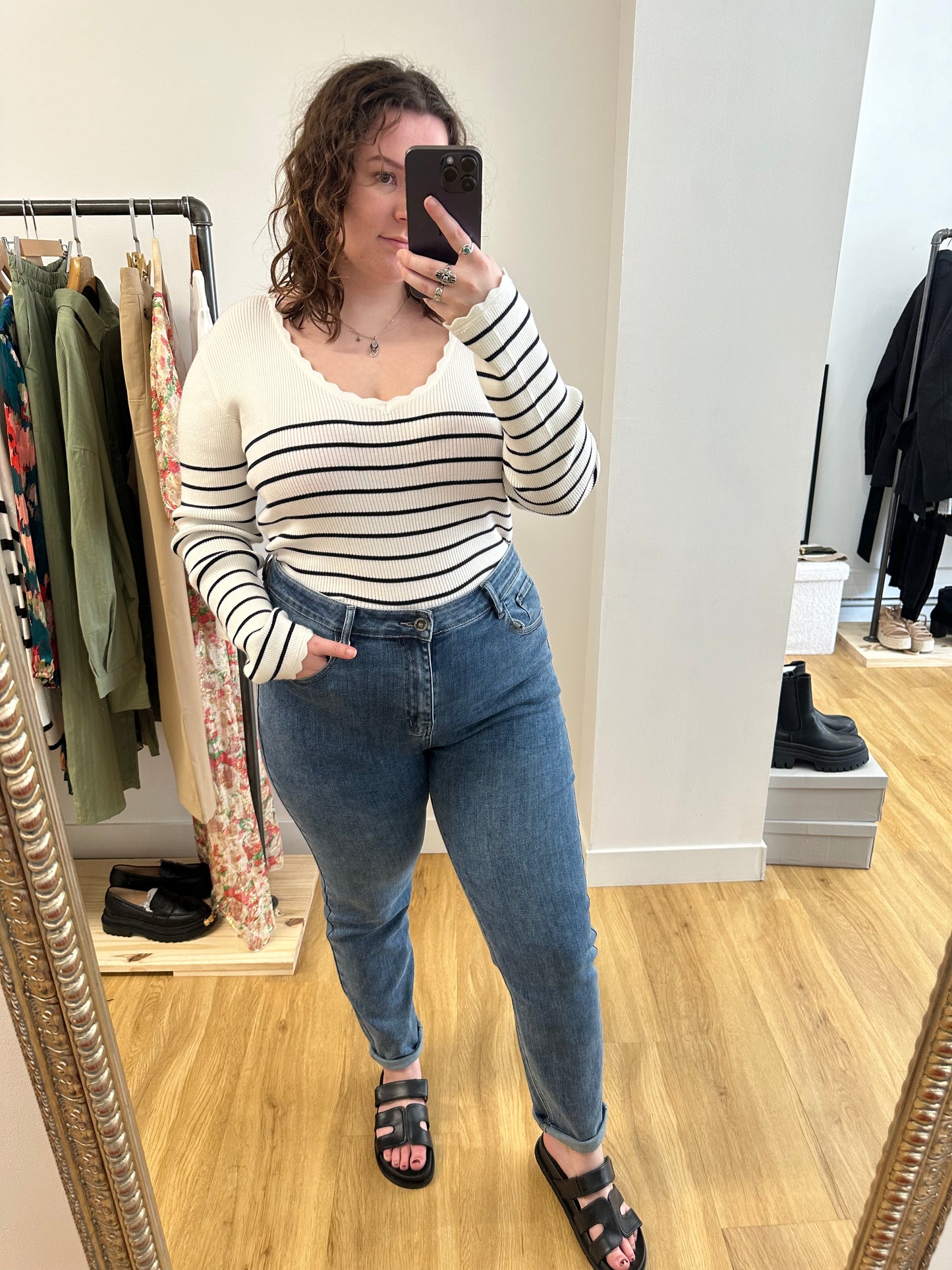 Pull Manon marinière - Curvy