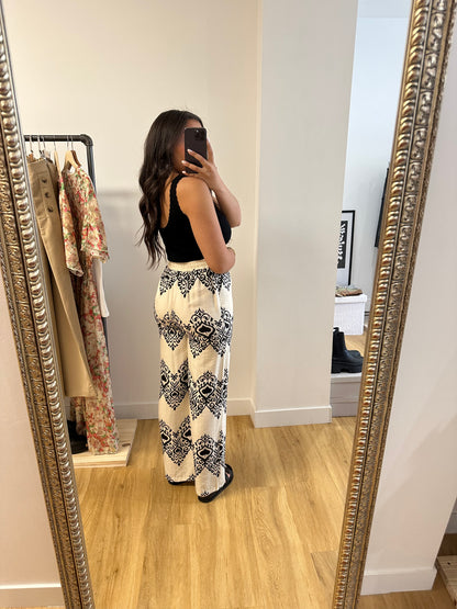 Pantalon imprimé Eva